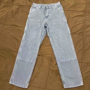 Carhartt WIP Double Knee Pant Storm Blue